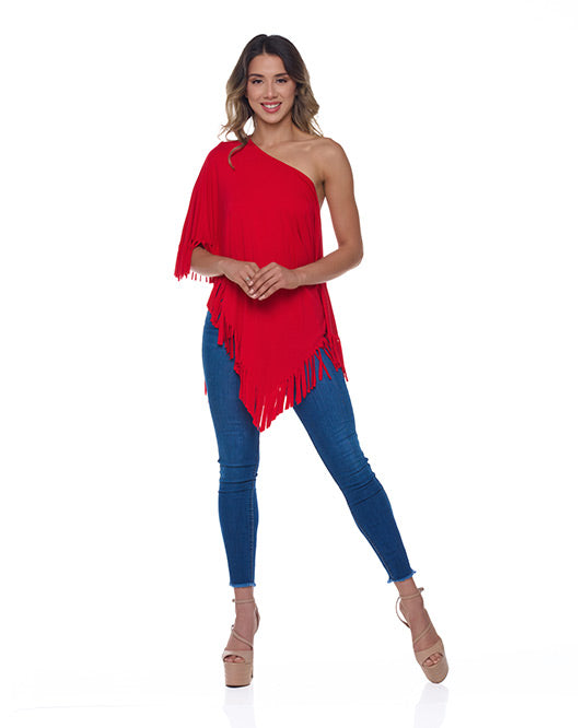 SOLID V-POINT TUNIC