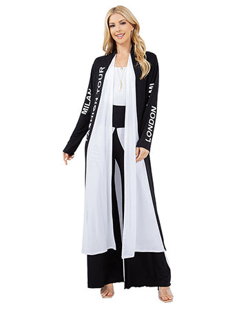 FASHION TOUR DUSTER JACKET