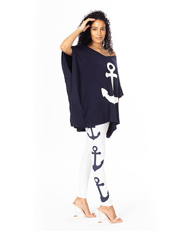 NAUTICLE V-POINT TUNIC TOP